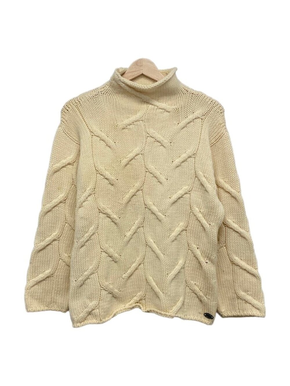 Chanel Long Sleeve Sweater M Ivory High